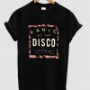 Panic! At The Disco Floral Muscle Tshirt