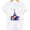 Paris Eiffel tower T shirt