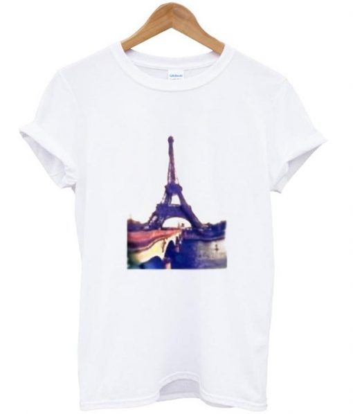 Paris Eiffel tower T shirt