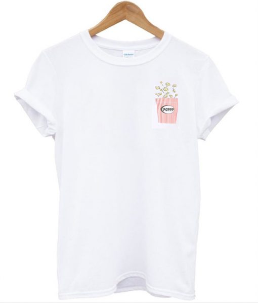 Popcorn Pocket T shirt