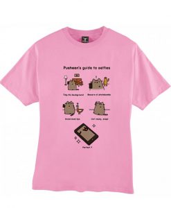 Pusheen's guide to selfies tshirt