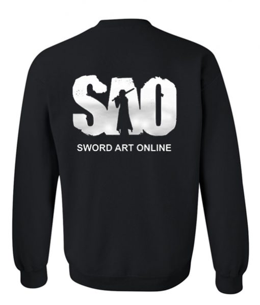 SAO Sword Art Online Sweatshirt Back