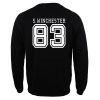 Supernatural Shirt Winchester 83 Sweatshirt Back