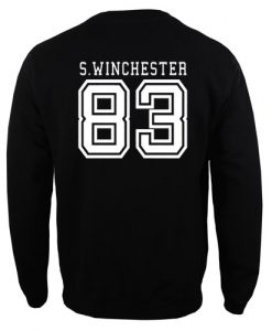 Supernatural Shirt Winchester 83 Sweatshirt Back