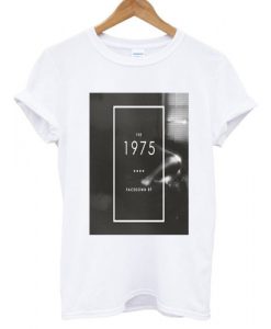 The 1975 Facedown album cover T shirt