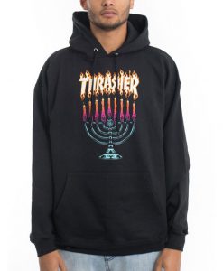 Thrasher Menorah Hoodie