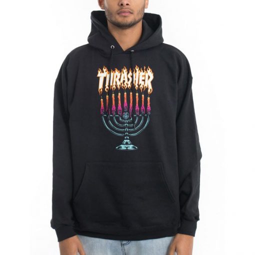 Thrasher Menorah Hoodie