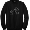 bear fight Sweatshirt