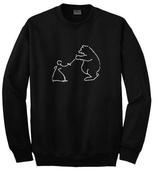 bear fight Sweatshirt