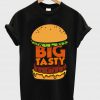 big tasty burger black tshirt