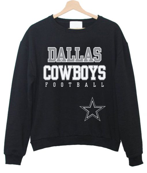 dallas cowboys black sweatshirt