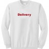 delivery sweatshirt