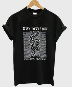 guy division tshirt BLACK