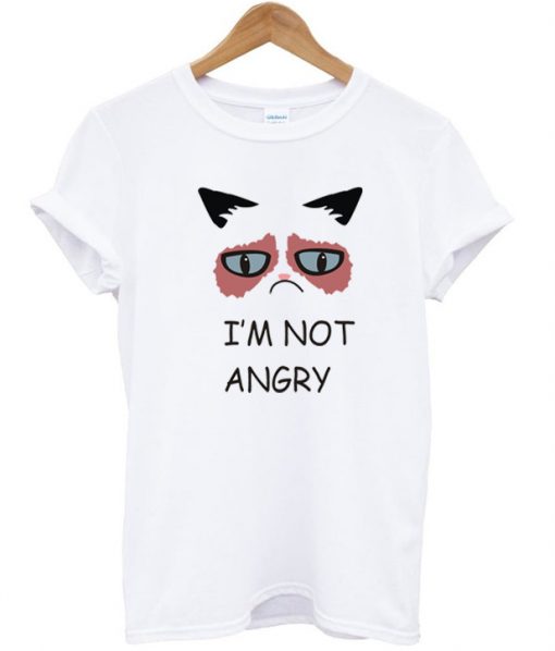 im not angry tshirt