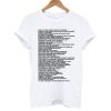 jenny holzer inflammatory essays t shirt