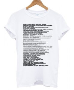 jenny holzer inflammatory essays t shirt