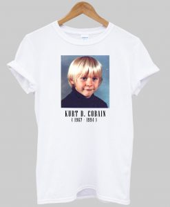 kurt cobain tshirt