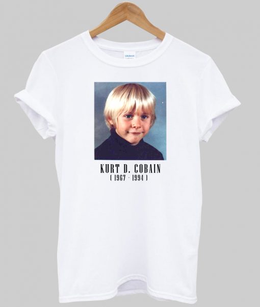 kurt cobain tshirt