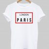 london paris tshirt