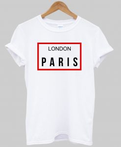 london paris tshirt