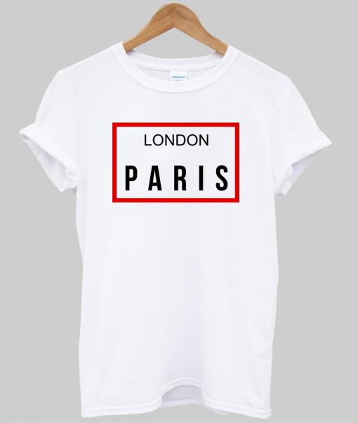 london paris tshirt