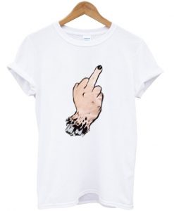 middle finger tshirt