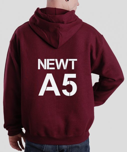 newt a5 hoodie back