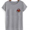 shinchan tshirt grey