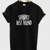 short bestfriend black tshirt