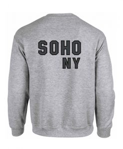 soho ny sweatshirt back