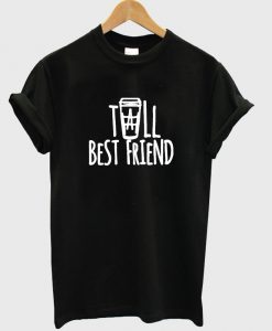 tall besfriend black tshirt