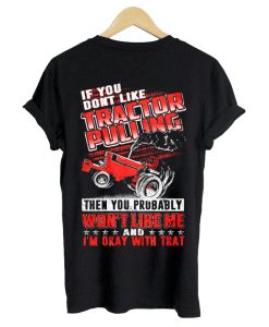 tracktor pulling tshirt back