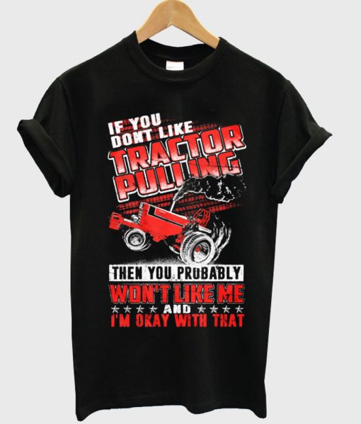 tracktor pulling tshirt front