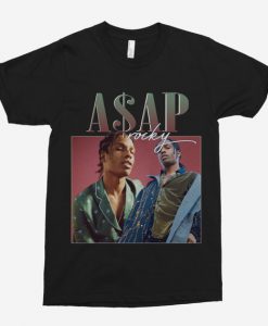 ASAP Rocky 90s Vintage Black T-Shirt