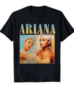 Ariana Grande 90s Vintage Black T-Shirt