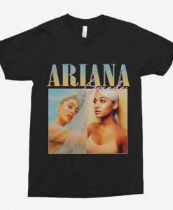 Ariana Grande 90s Vintage Black T-Shirt