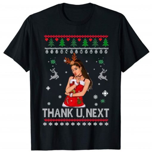 Ariana Grande Christmas Thank U Next T Shirt