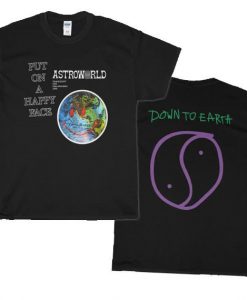 Astroworld T Shirt 2018 2 Side Print T Shirt