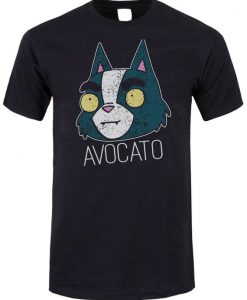 Avocato Space Character Men's Funny T-Shirt