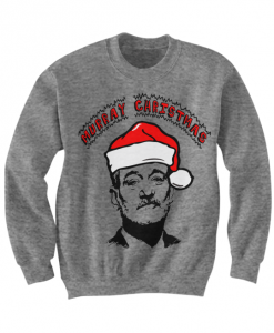 BILL MURRAY CHRISTMAS SWEATER MURRAY CHRISTMAS BILL MURRAY SHIRTS CELEBRITY SHIRTS HOLIDAY GIFTS CHRISTMAS GIFTS