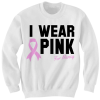 CUSTOMIZABLE BREAST CANCER AWARENESS SHIRTS I WEAR PINK FOR