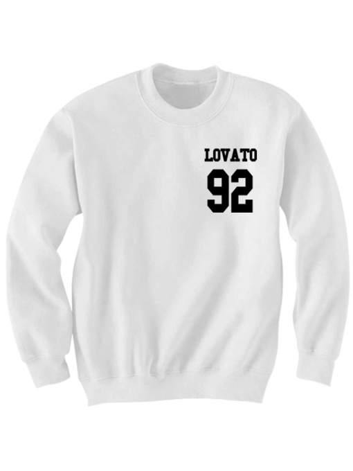 DEMI LOVATO SWEATSHIRT DEMI LOVATO JERSEY SHIRT DEMI LOVATO