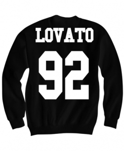 DEMI LOVATO SWEATSHIRT DEMI LOVATO JERSEY SHIRT DEMI LOVATO CONCERT TICKETS DEMI LOVATO