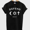 Defend coexist tshirt