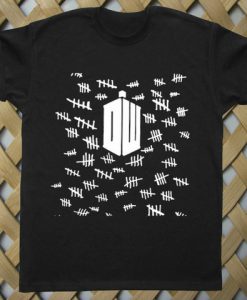 Doctor Who Tally Marks Tshirt