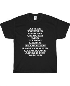 Drake Scorpion Astrology T Shirt