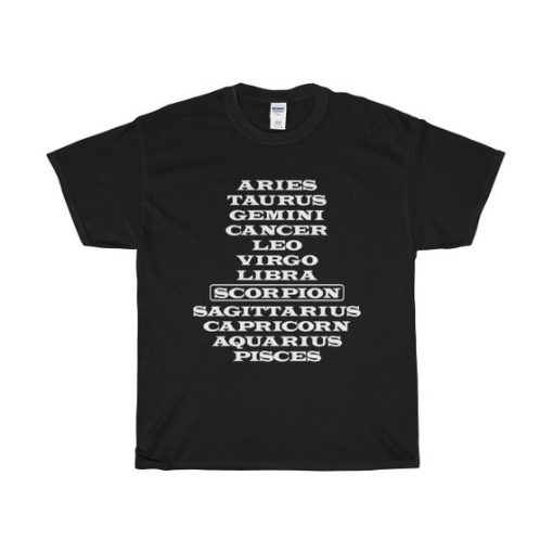 Drake Scorpion Astrology T Shirt