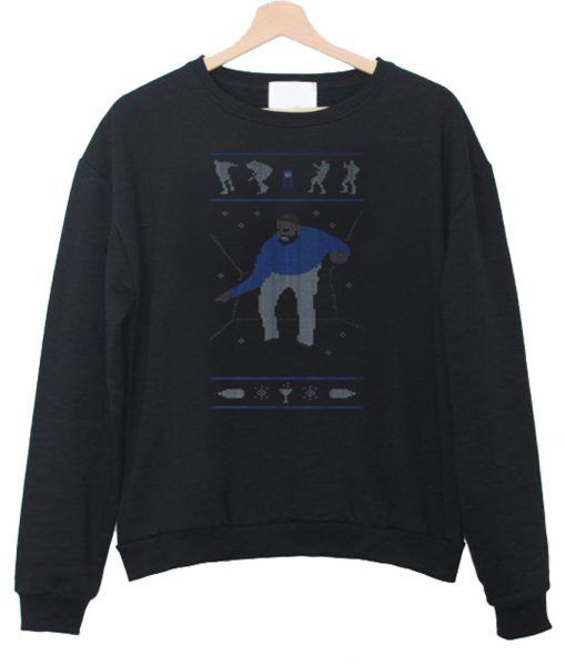 Drake ugly chrismast sweatshirt