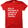 FIFTH HARMONY T-SHIRT