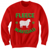 FLEECE NAVIDAD CHRISTMAS SWEATER MERRY CHRISTMAS FUNNY SHIRTS BIRTHDAY GIFTS CHRISTMAS GIFTS